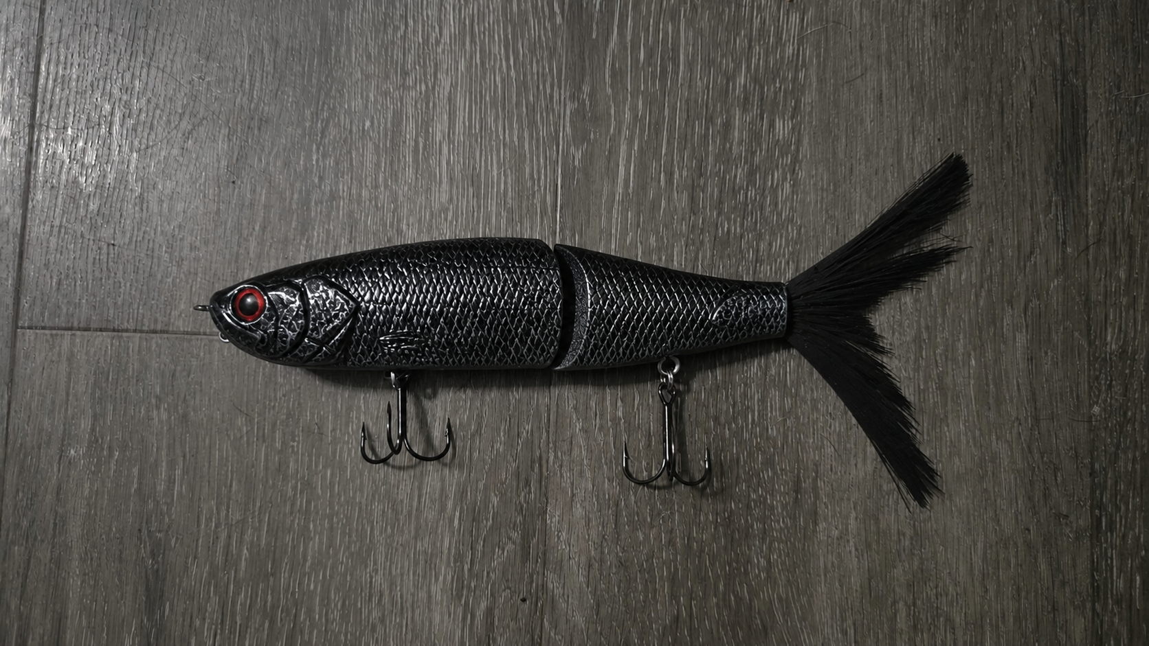 9 inch ladyfish glide bait "cosmic mullet"