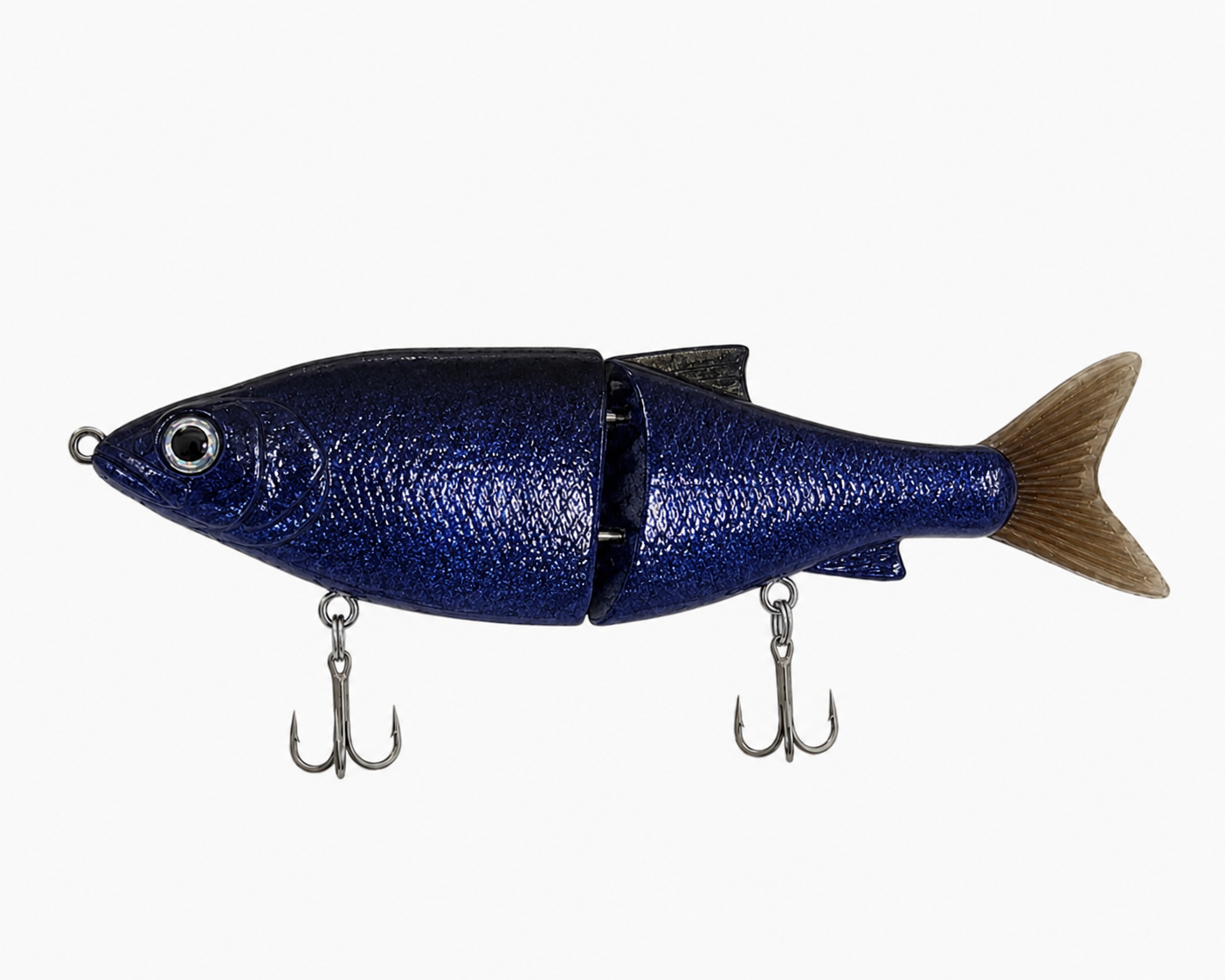 5 inch midnight menhaden glide bait