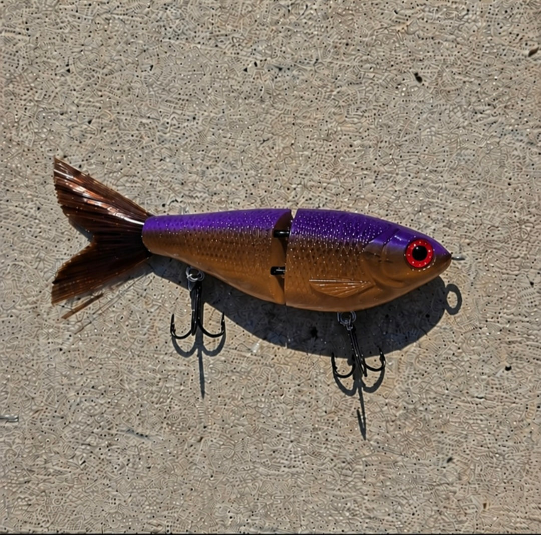 4 inch peanut butter & jelly glide bait
