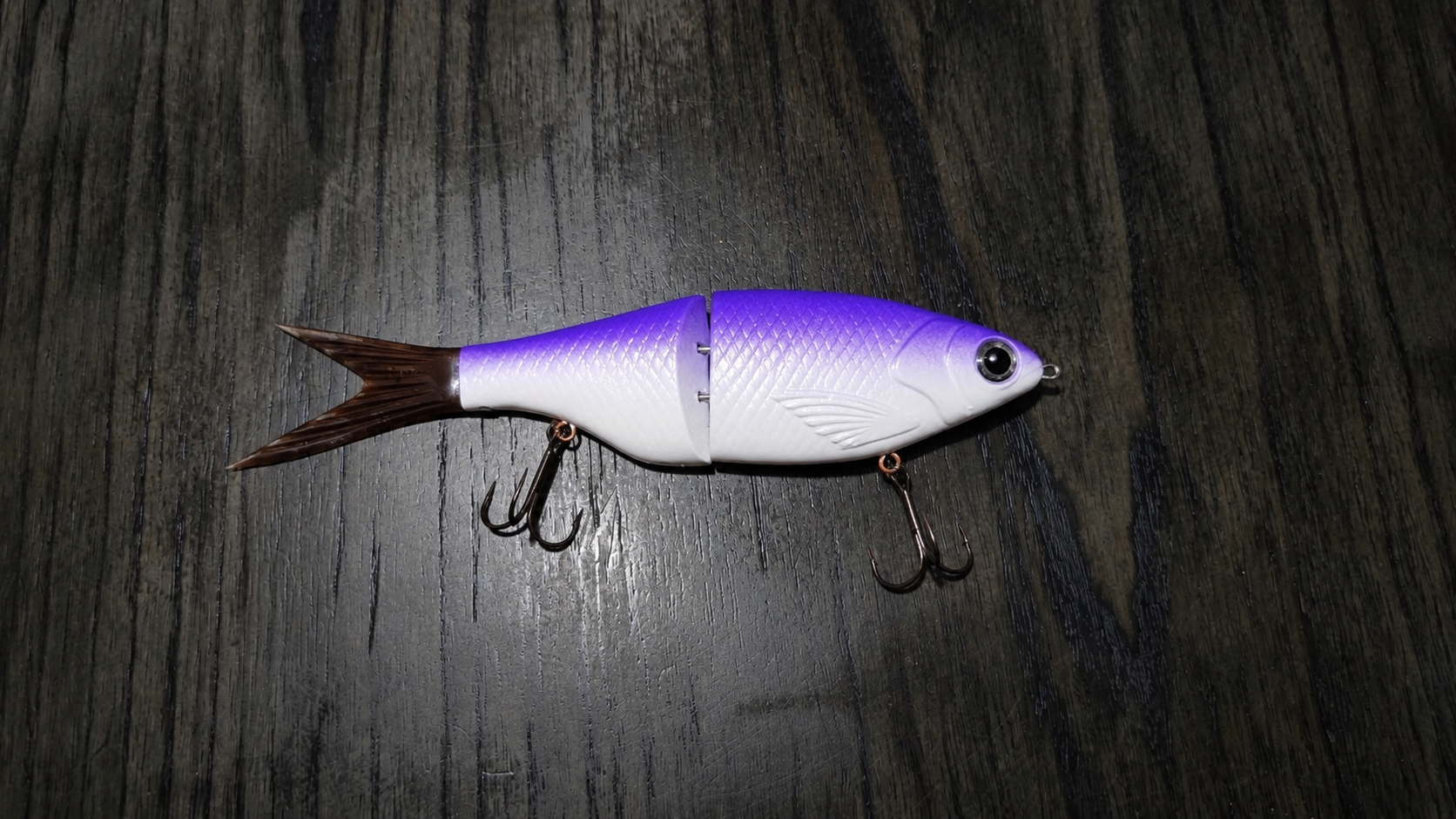 8.5 inch ghost grape glide bait
