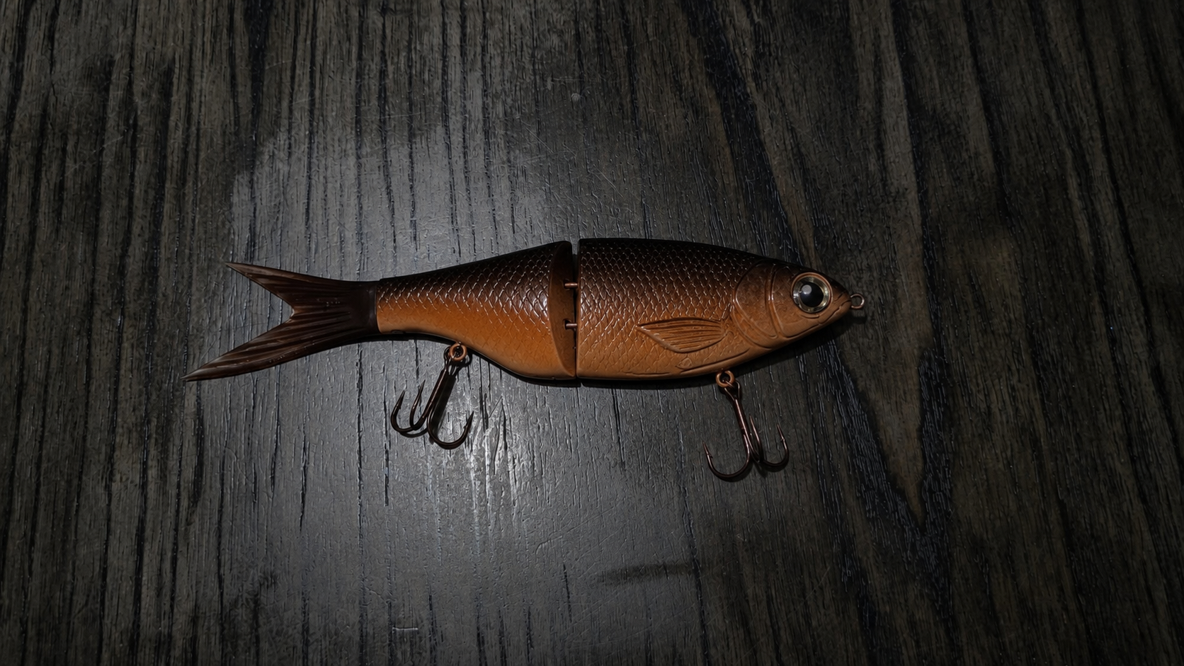 8.5 inch mud minnow glide bait