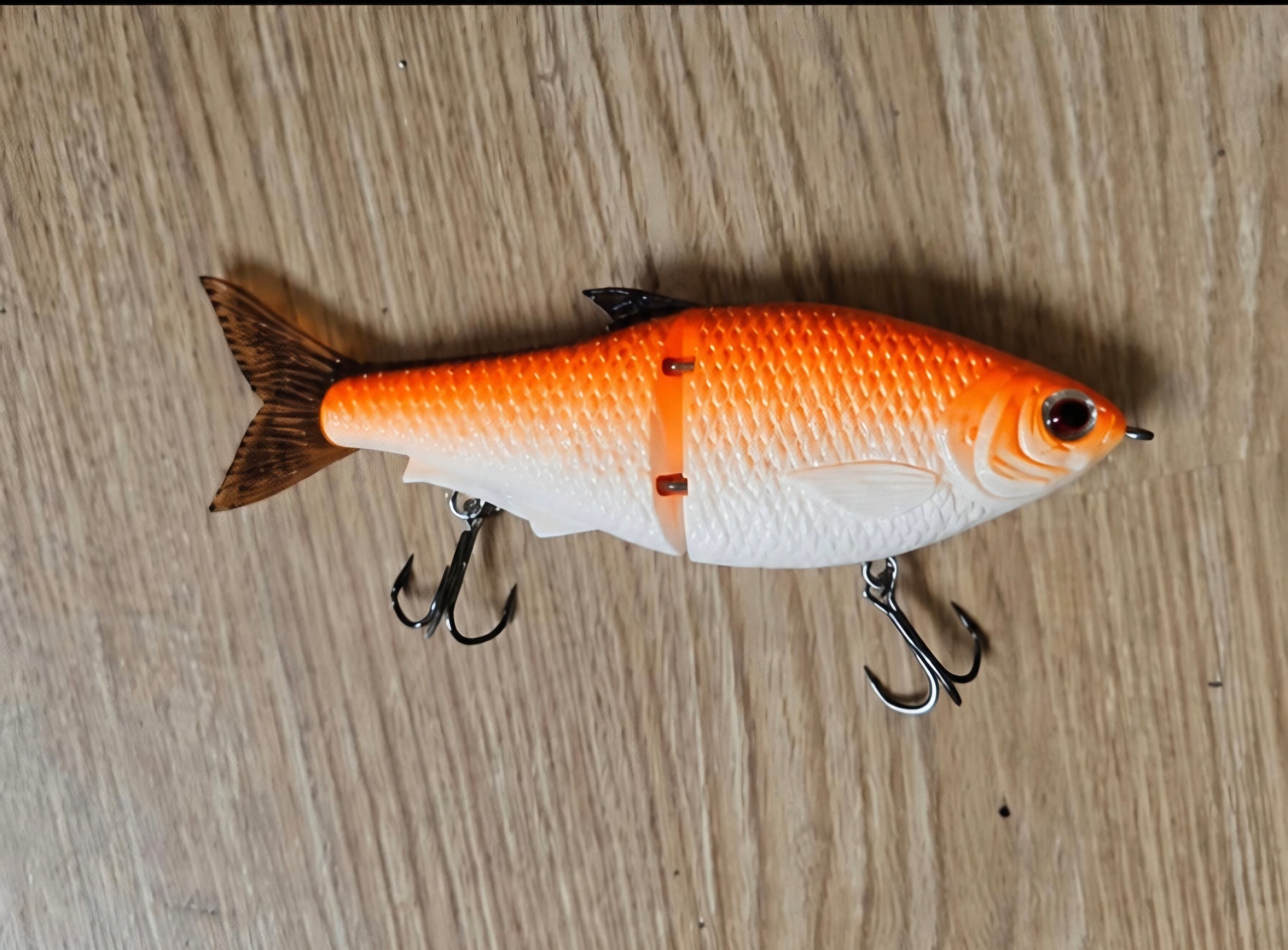 6.5 inch gold fish glide bait
