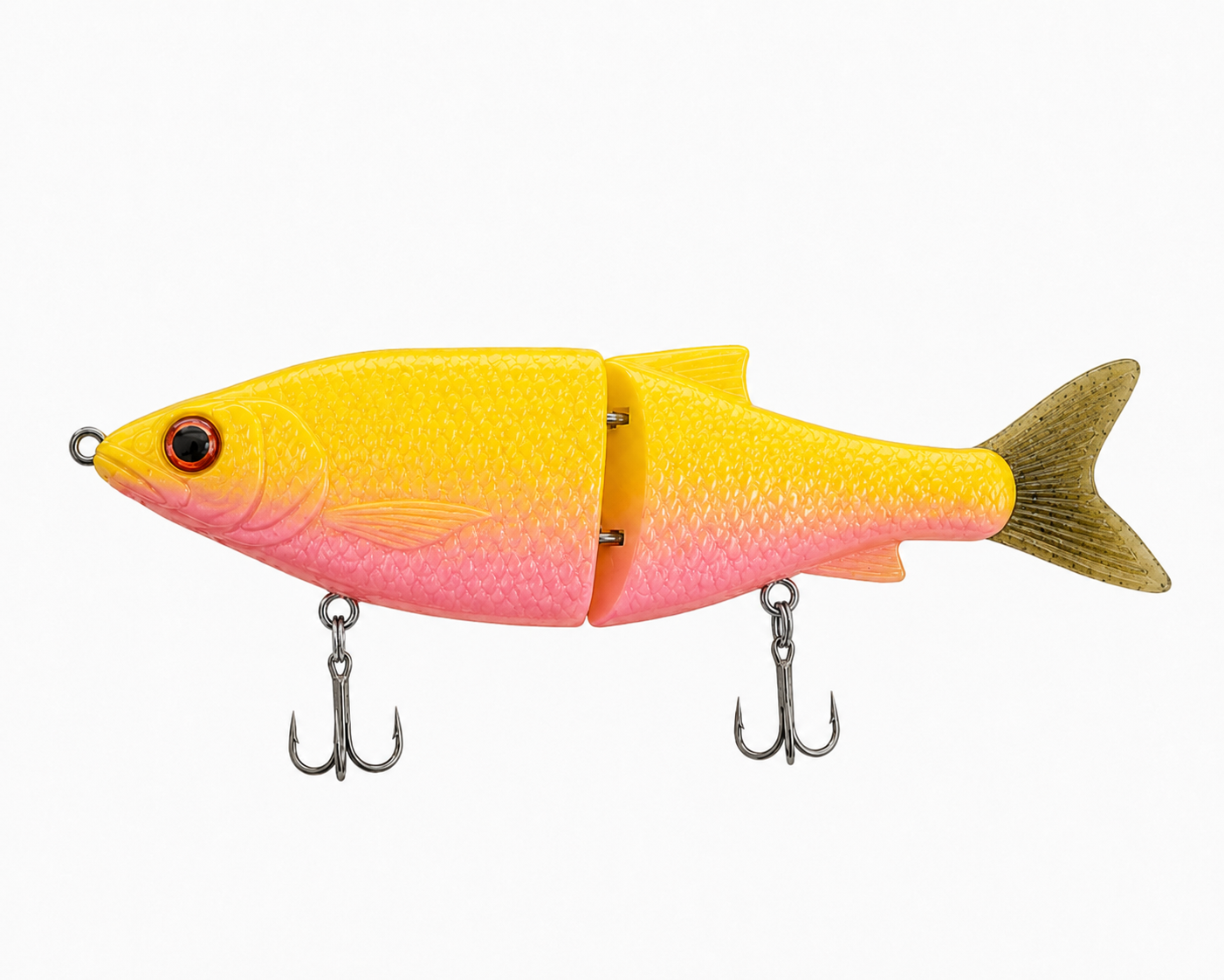 5 inch pink lemonade glide bait
