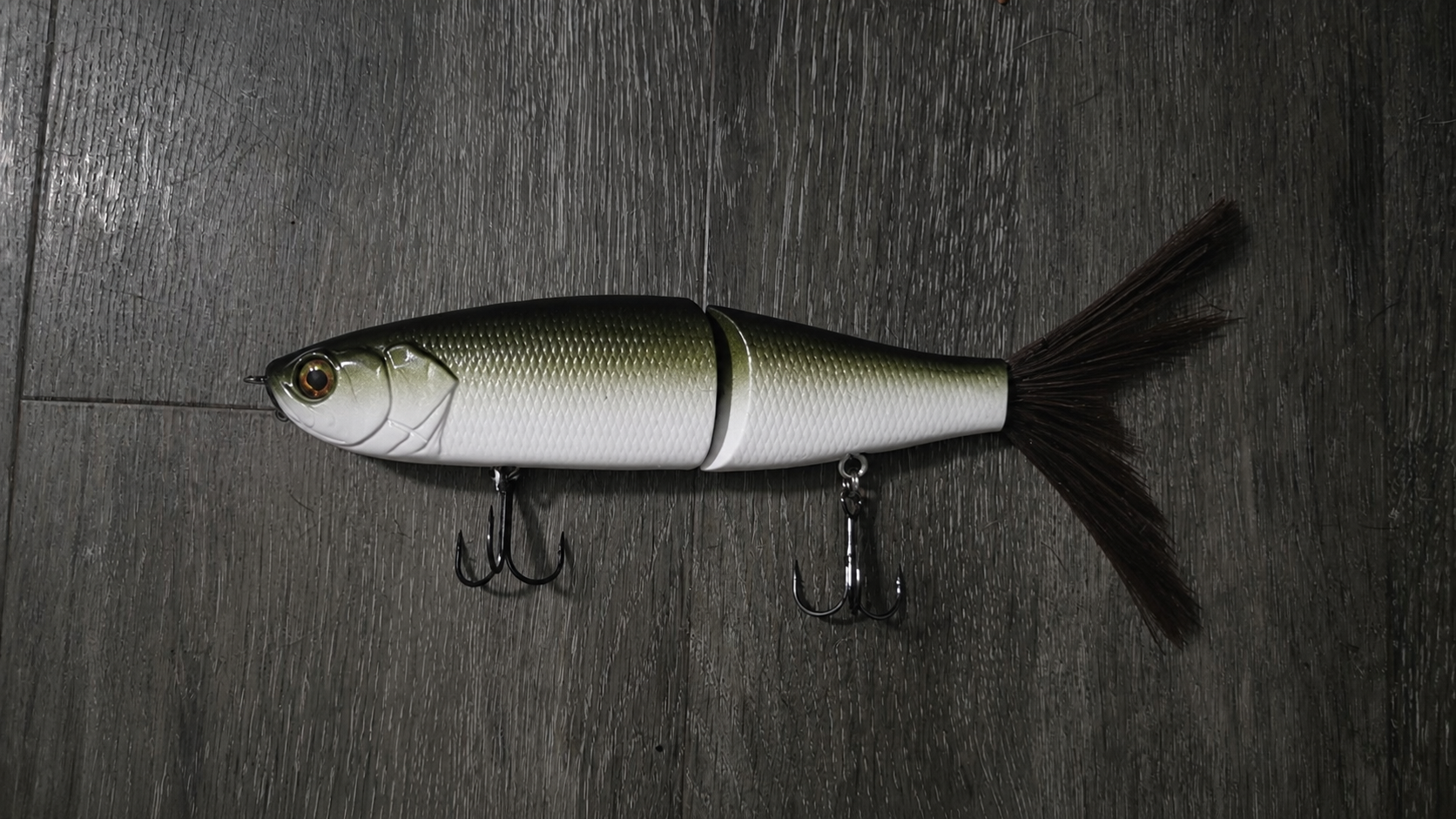 9 inch ladyfish glide bait "bass assassin"