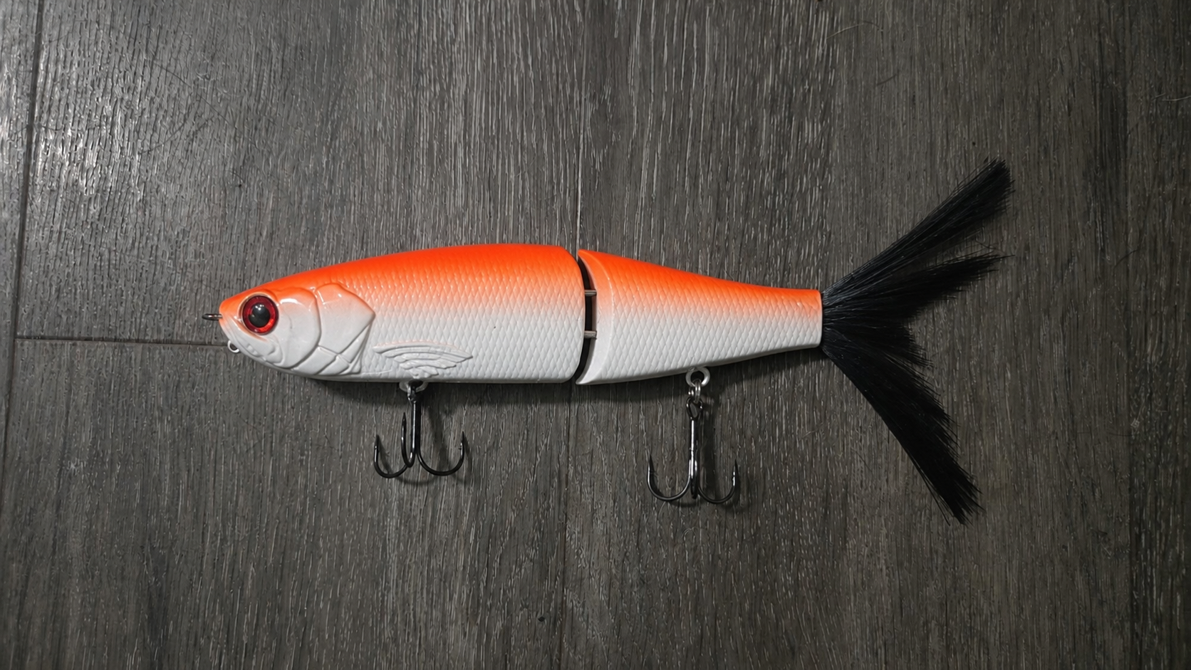 9 inch ladyfish glide bait "gold fish"