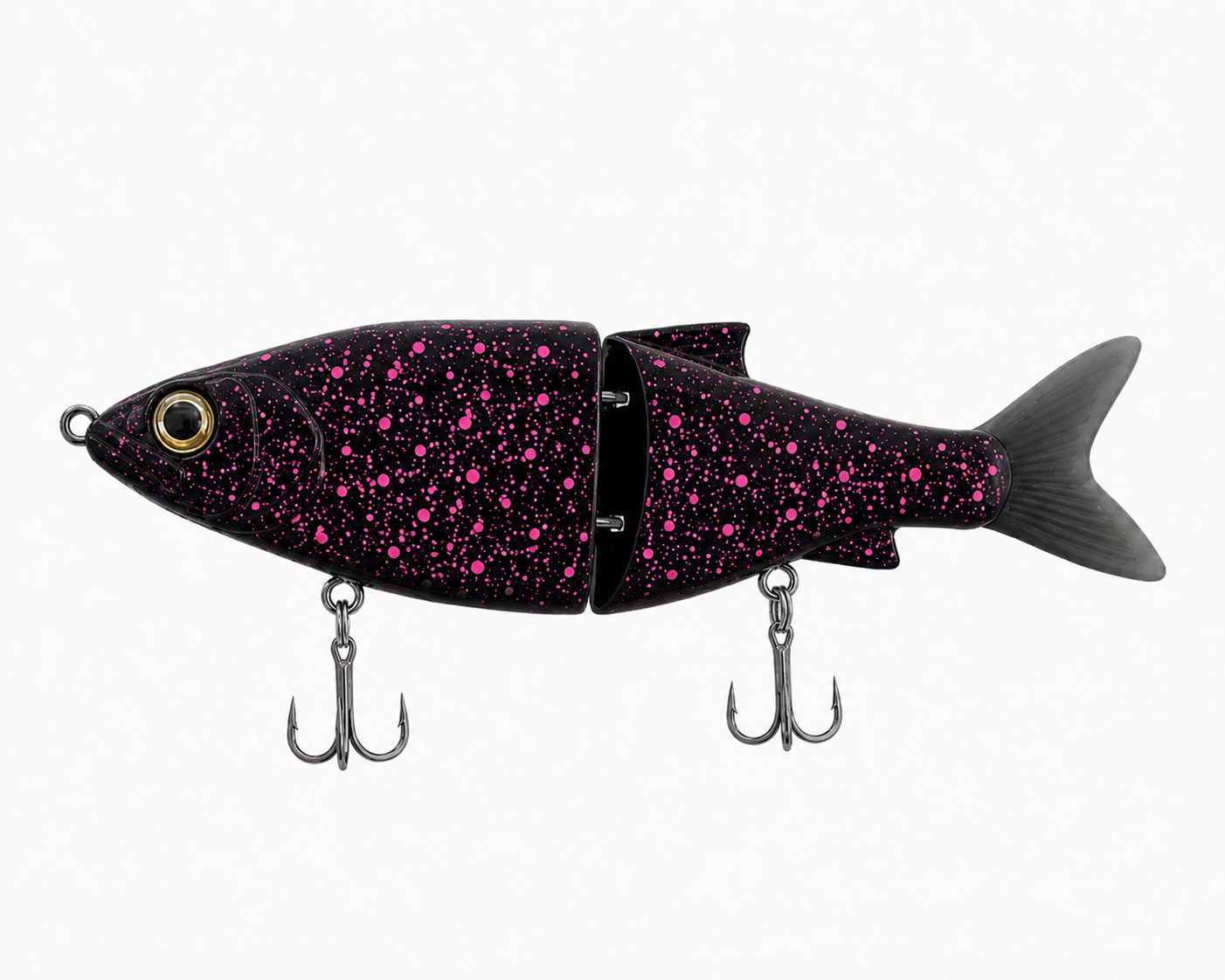 5 inch pink splatter glide bait