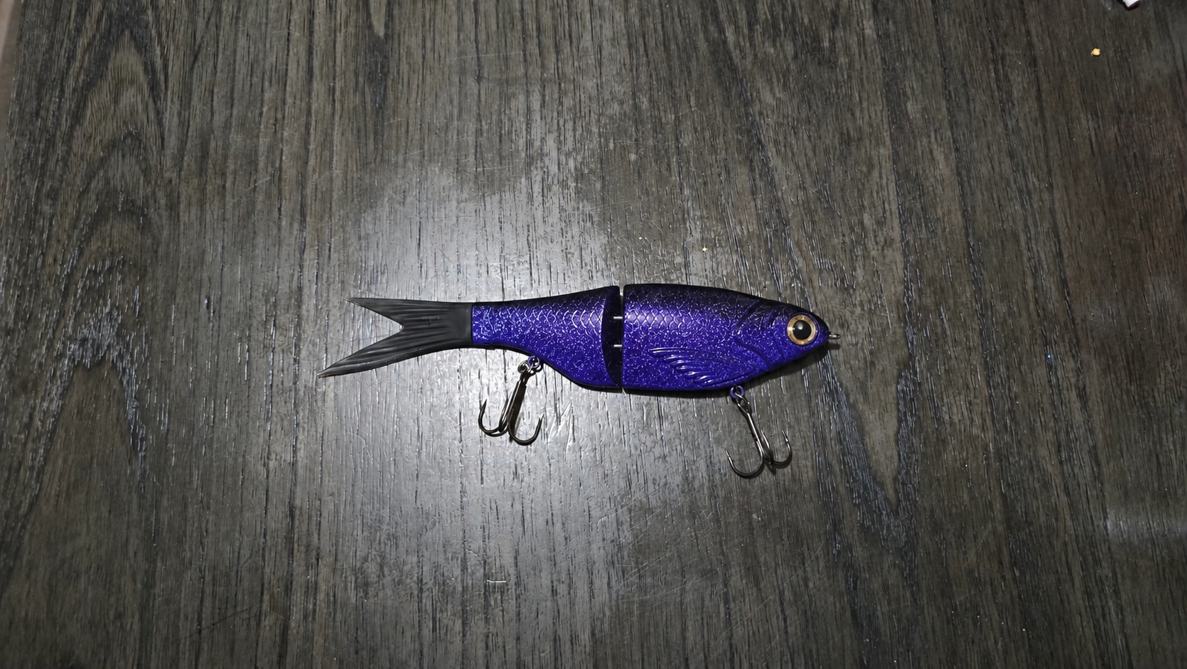 8.5 inch Purple rain glide bait