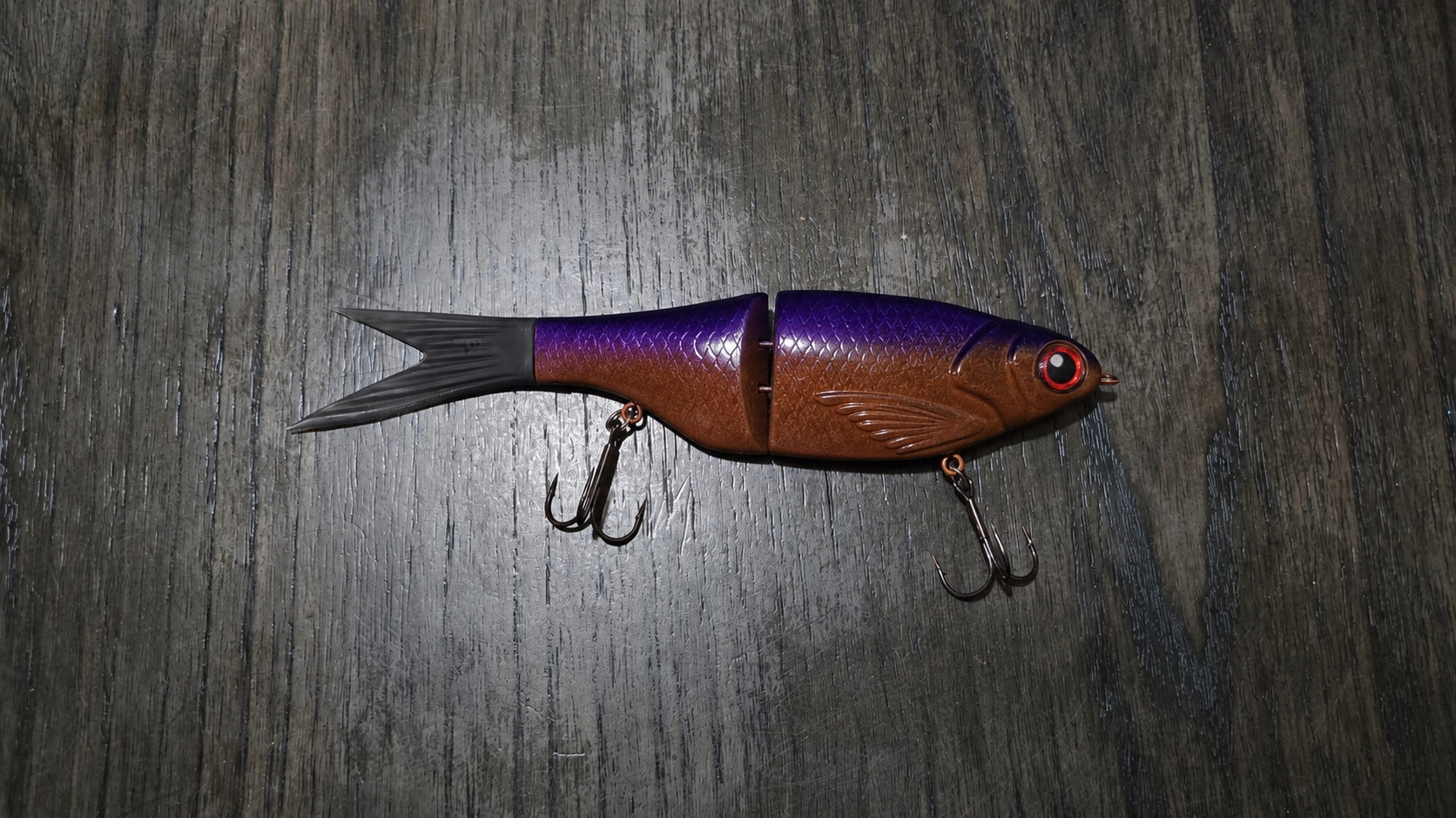 8.5 inch peanut butter and jelly glide bait