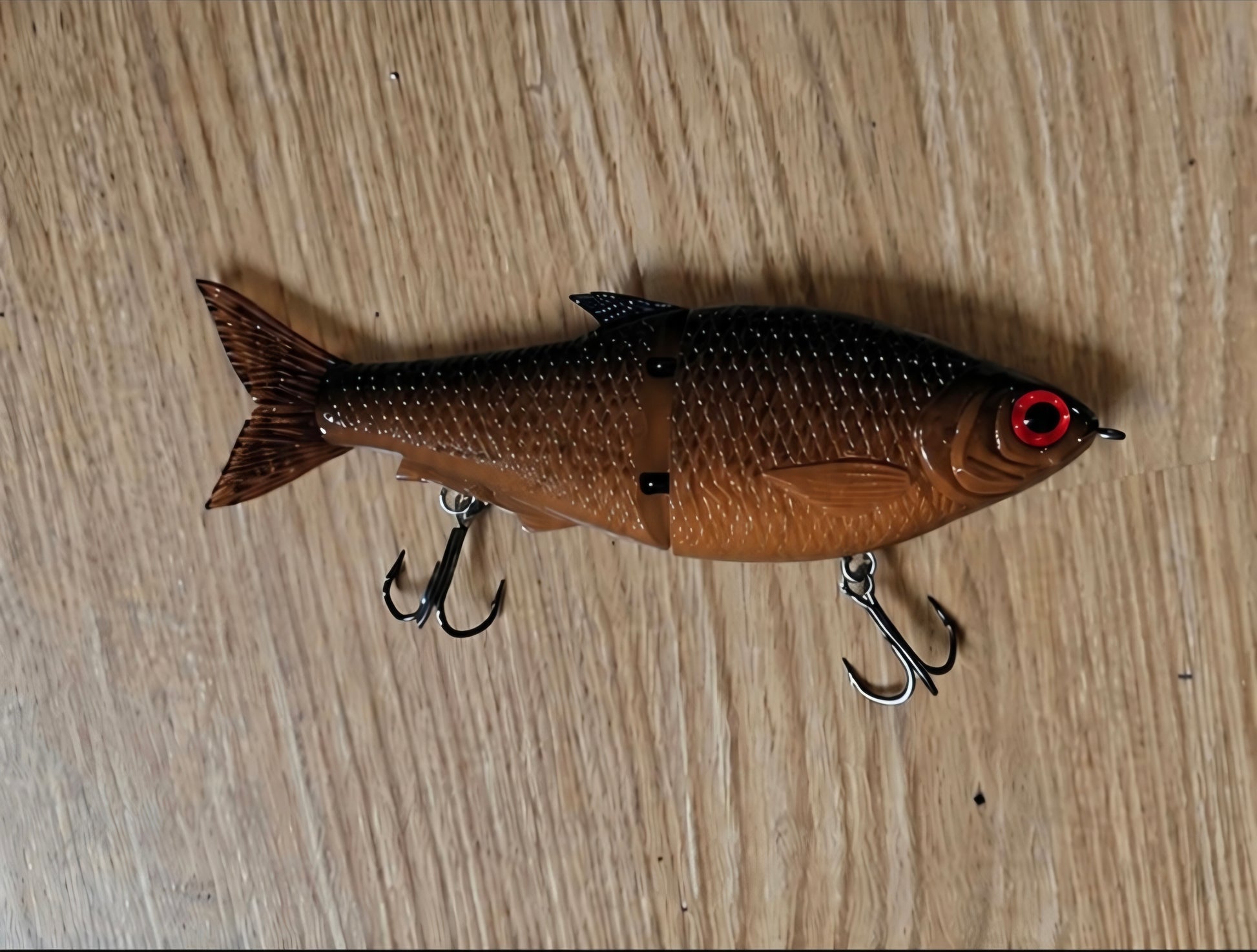 6.5 mud minnow glide bait