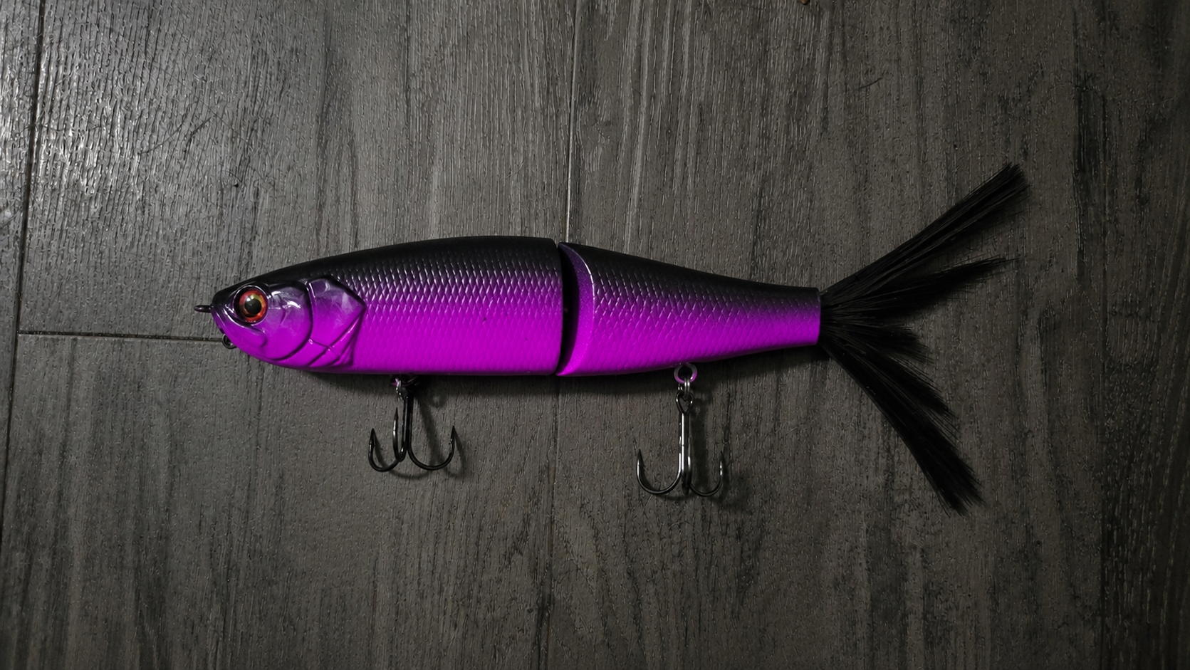 9 inch ladyfish glide bait "venom"