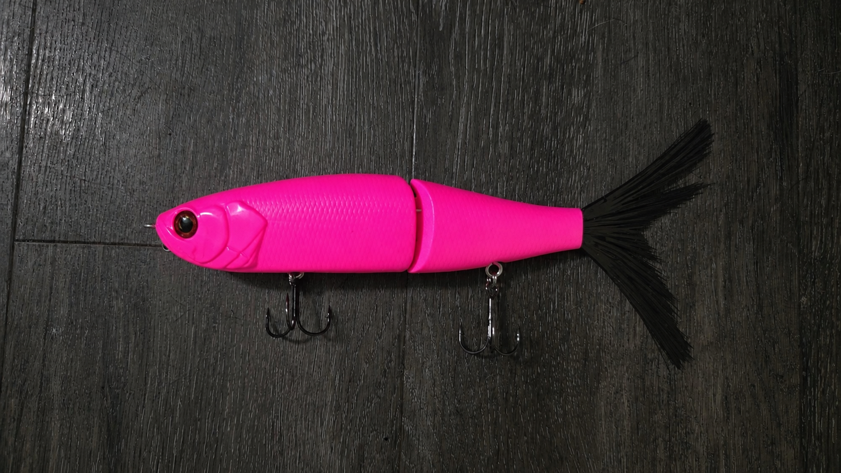 9 inch ladyfish glide bait "poppin pink"