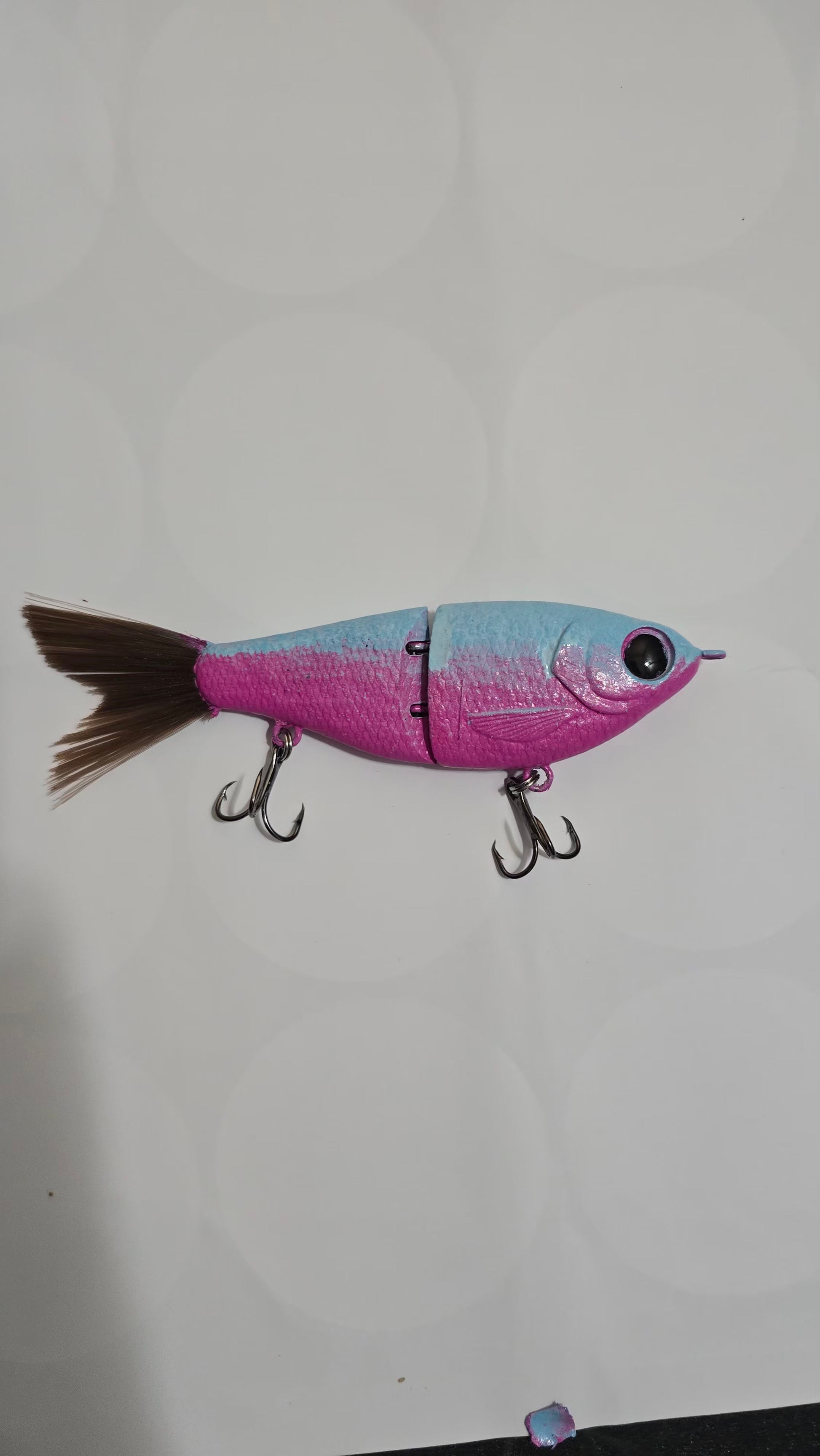 4 inch cotton candy glide bait – Niks rigs