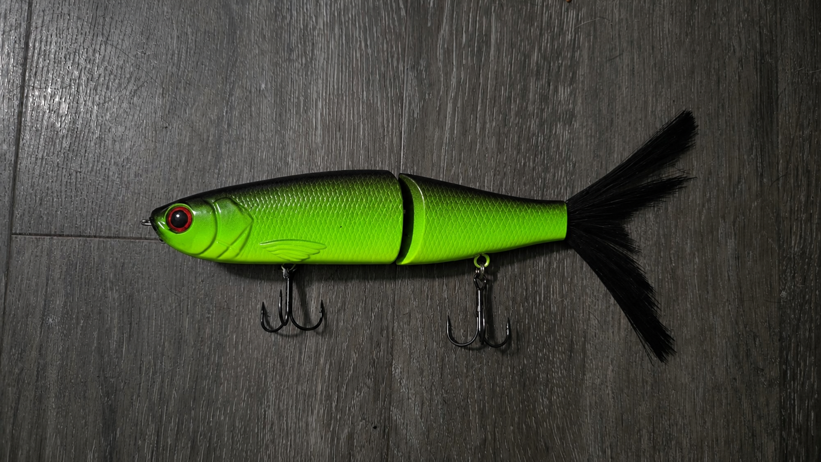9 inch ladyfish glide bait "googan goo"