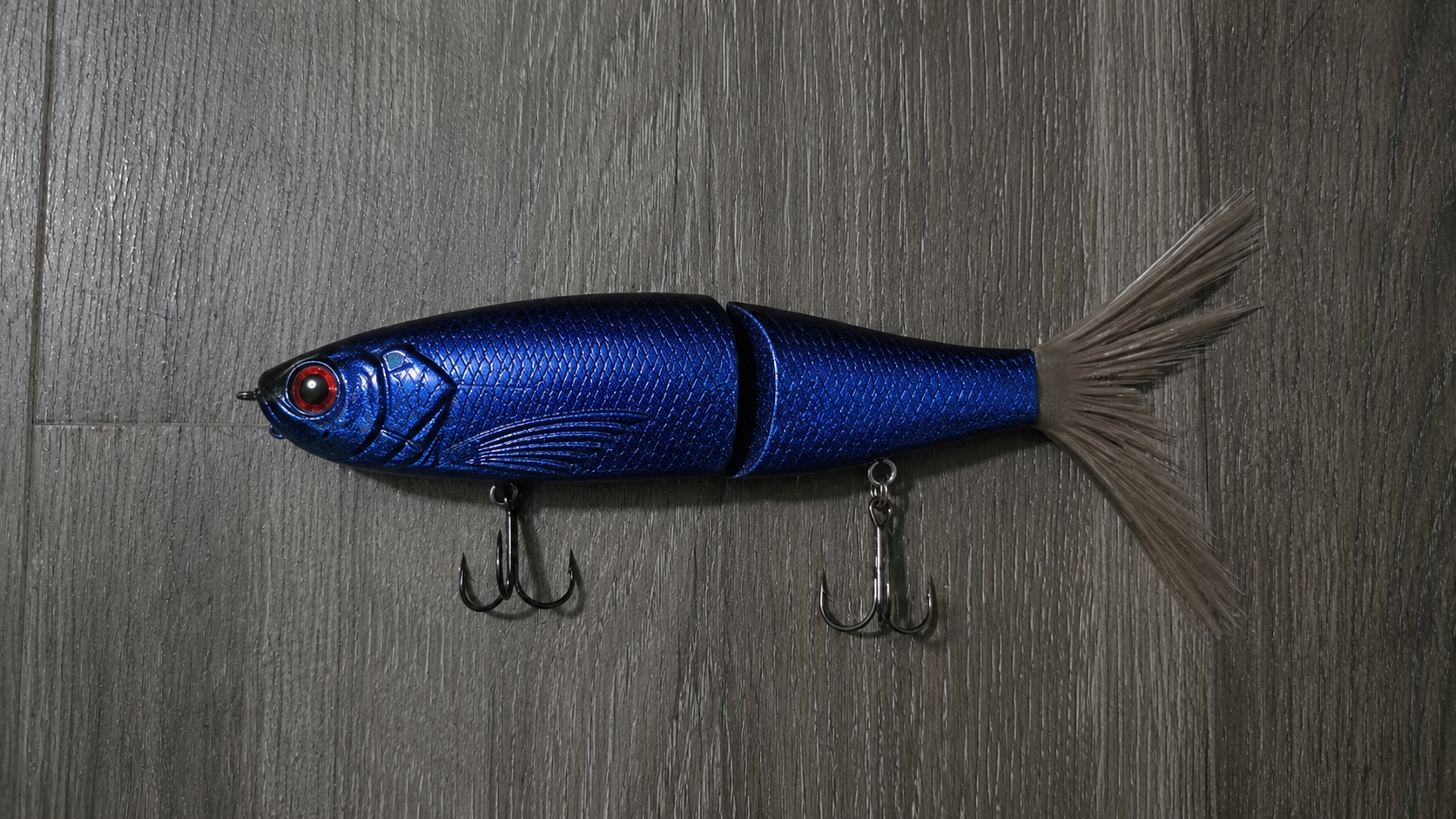9 inch ladyfish glide bait "midnight menhaden"