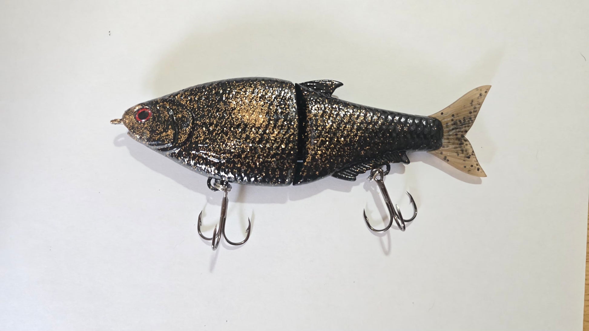 6.5 inch gold digger glide bait